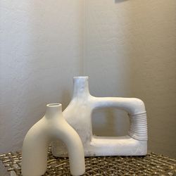 Ceramic vase Set,  Ceramic vase, Ceramic vase Ornaments, Minimalist Flower Arrangement, Home Decor