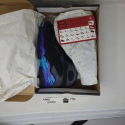 Jordan 8 Black Aqua 2015 Size 10 Nike Air Yeezy 