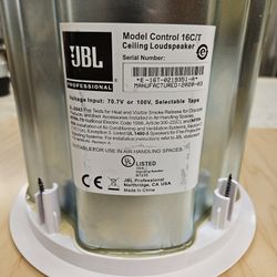 Ceiling Loudspeaker  8  Jbl 16c/t
