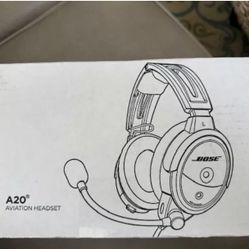 Bose A20 Aviation Headset Brand New