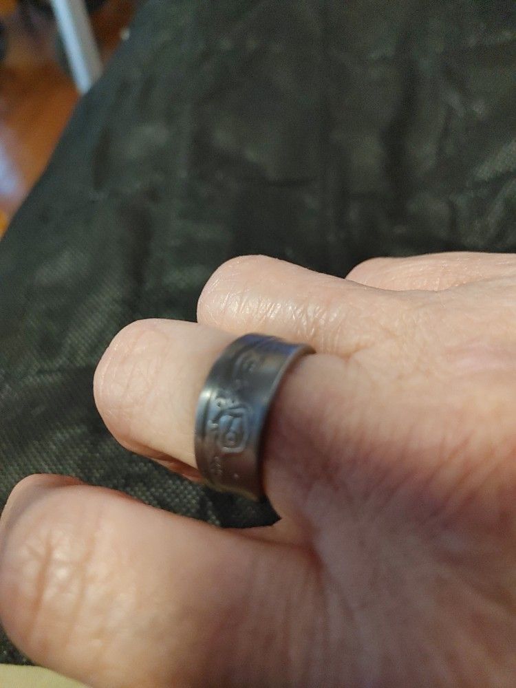 Stainless Spoon Ring, Adjustable