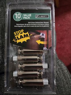 Soft close cabinet door damper