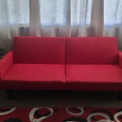 Beautiful Ikea Red Futon Sofa Bed