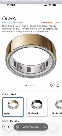 ŌURA smart ring