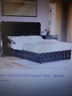 Black Queen bed