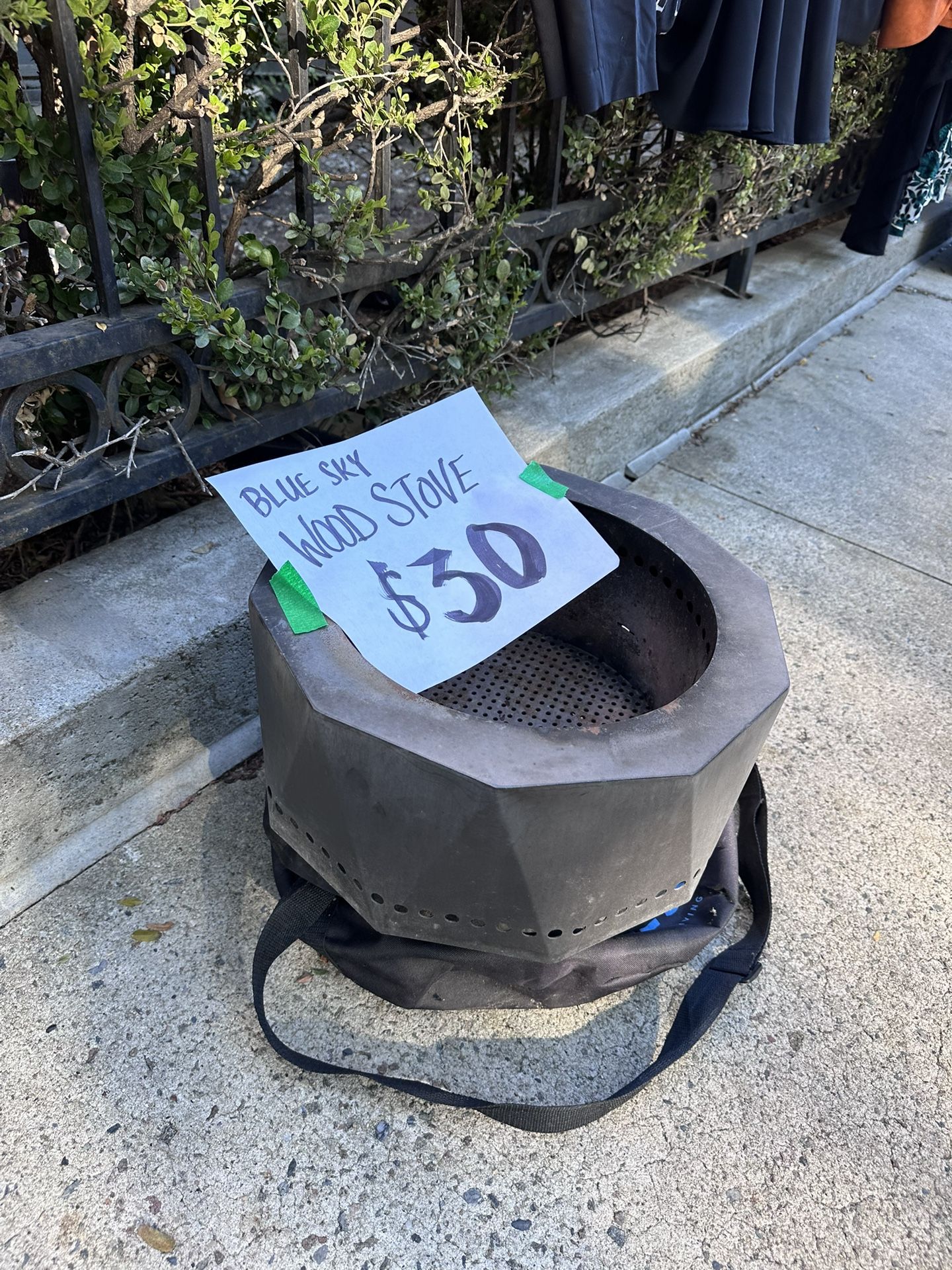 Blue Sky Wood Stove (with Carrying Case)