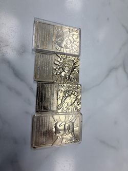 1999 vintage Pokémon golden cards