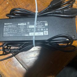 Sony Brevia 65” Flat Screen  Power Cord 24 Volt 