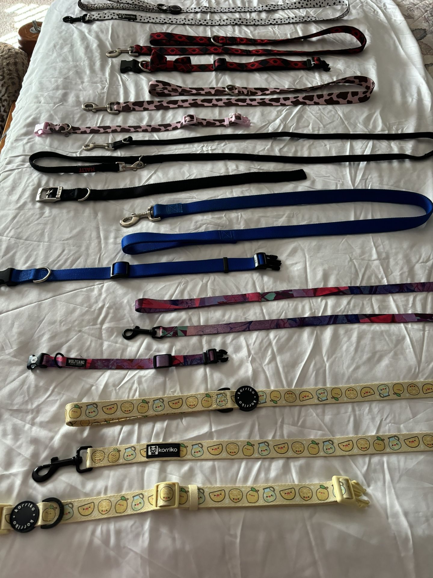 Dog Collar and Leash Sets