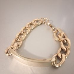 Gold Plated Wrist Braclet Small 7" Inches