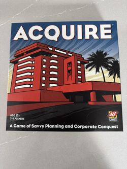 Acquire Board Game (Avalon Hill 2008 Edition) – Like New Condition
