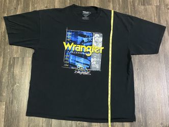 Dale Earnhardt Men’s 3XL Black Wrangler Collector's Edition T-Shirt