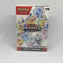 Pokémon TCG Scarlet & Violet Prismatic Evolutions Booster Bundle FACTORY SEALED!

