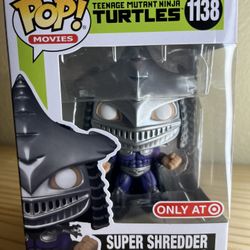 TMNT Metallic Super Shredder Funko Pop! Exclusive