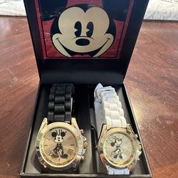 Disney His & Hers Watch. New Battery Installed.