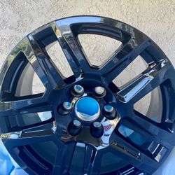 20 Inch Black 5 Spoke