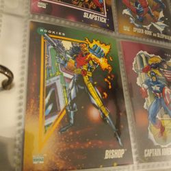 1992 Marvel Card. Bishop.  *rookie card*