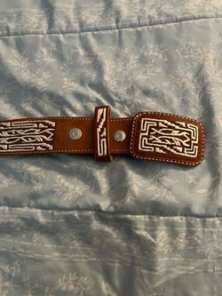 MEXICAN PITEADO BELT