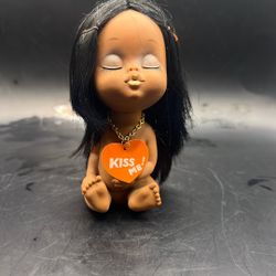 1970's Shiba Japanese doll 'Kiss Me' with original tab