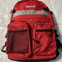 Supreme Backpack Reflective Red Box Logo FW14 AuthenticSupreme Pre owned