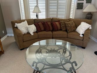 Couch rarely used.