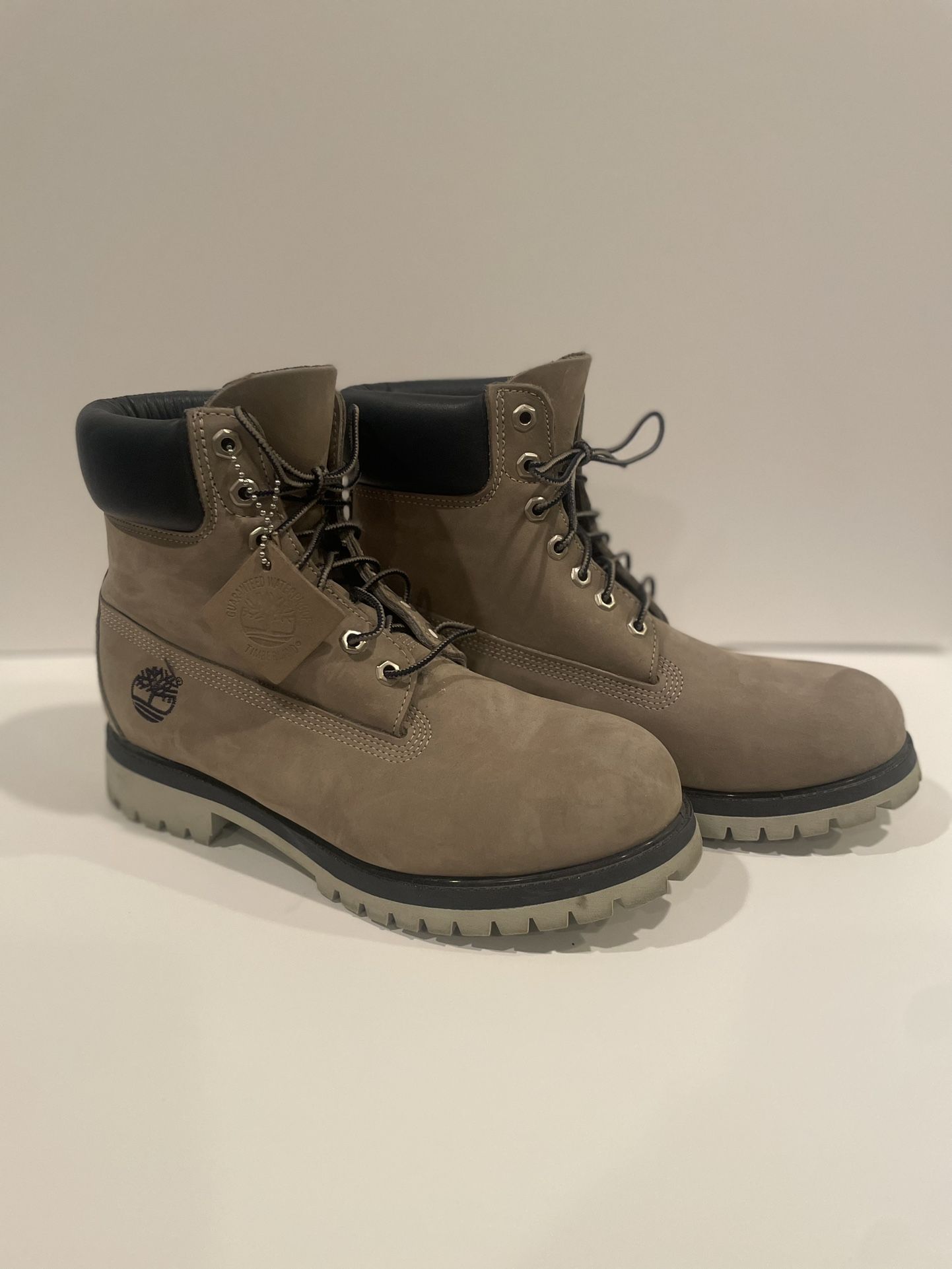 TIMBERLAND MENS BOOTS GREY/SIZE 9