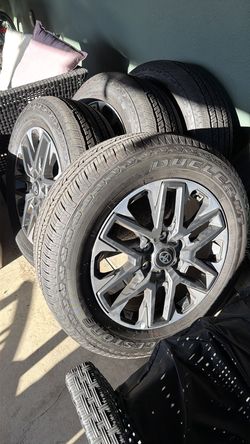 OEM Toyota Tundra Tires and wheels