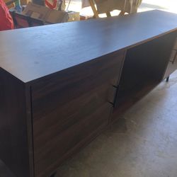 Mid Century Media Console 