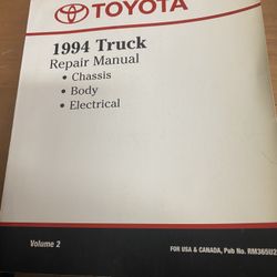 1994 Toyota Repair Manuals