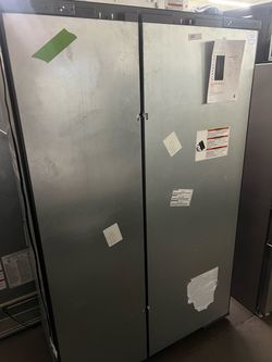 Ew Stainless Steel Side-by-Side Refrigerator