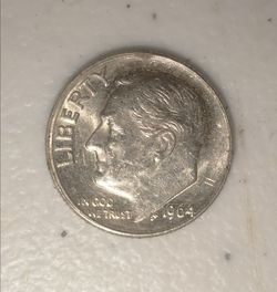 1964 Silver Dime