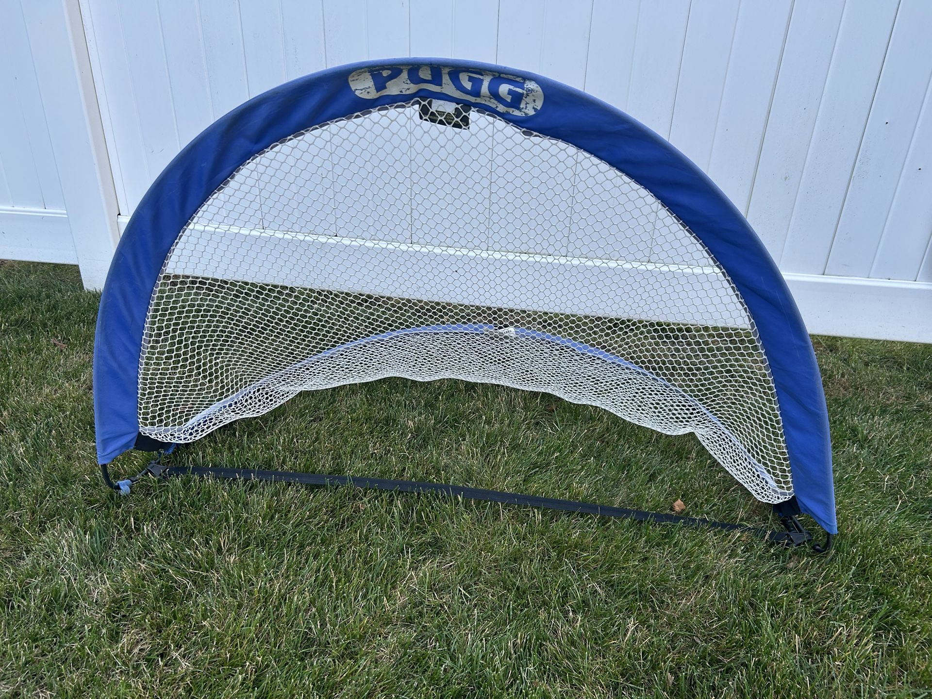BLUE SOCCER NET
