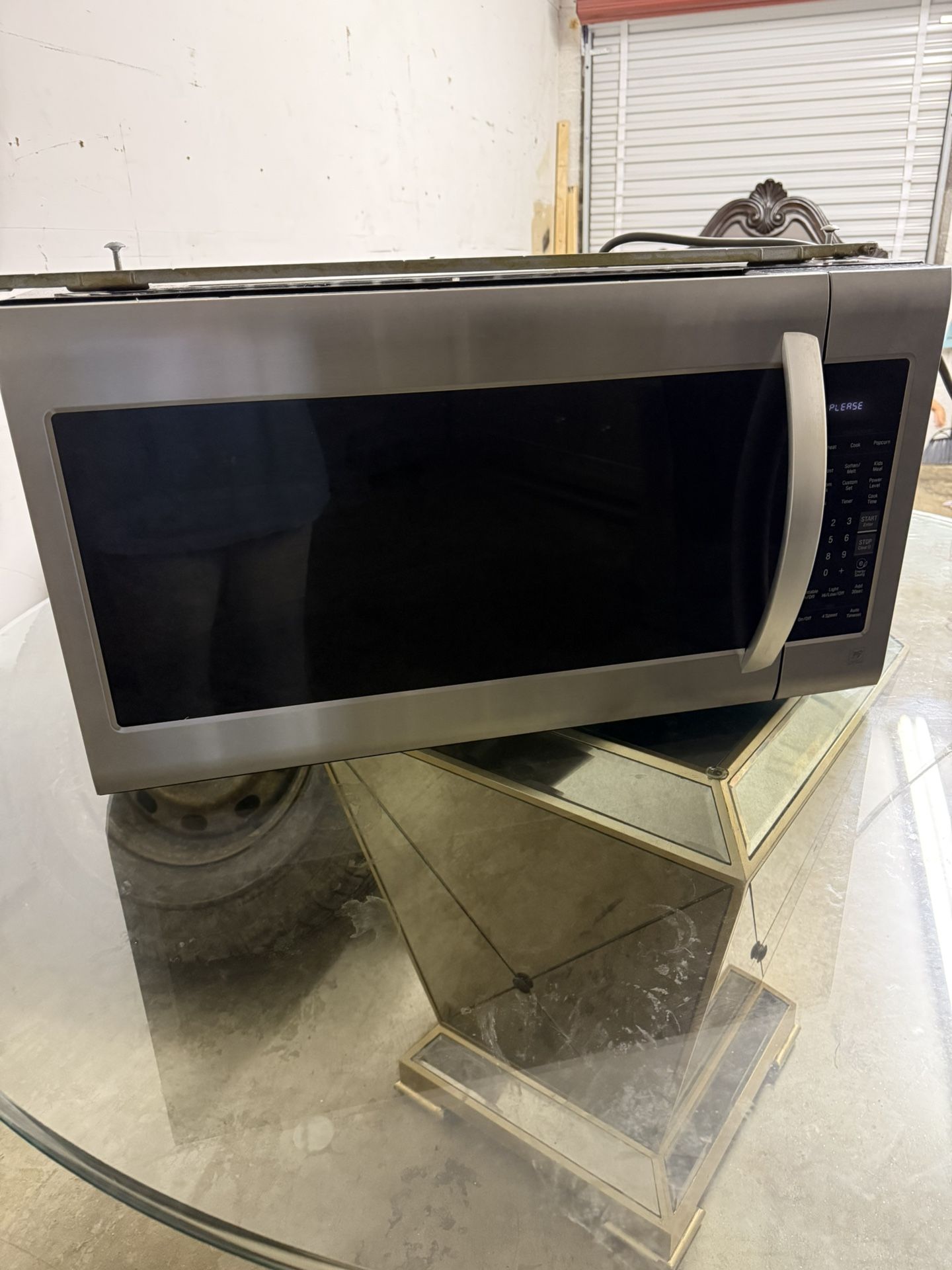 STANLESS STEEL MICROWAVE