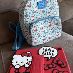 Hello Kitty backpack + iPad case