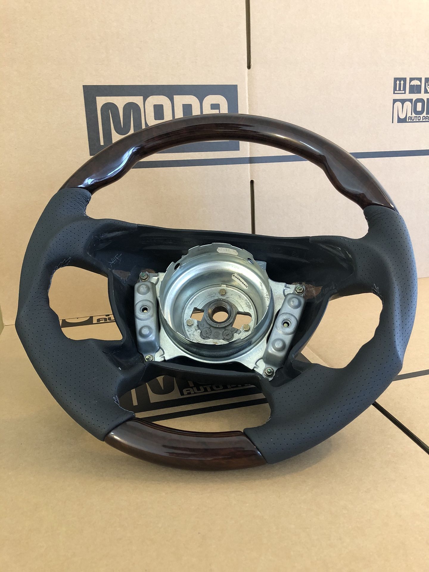 Mercedes W208 210 C E SL CLK SLK Sport Steering Wheel Burl Walnut Wood