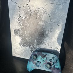 Gears 5 Xbox One X With Mineral Camo Controller 