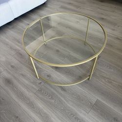 Glass Top Coffee Table