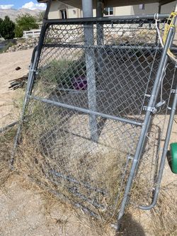 40” chain link gate