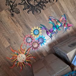 Indoor/outdoor signs steel and tin