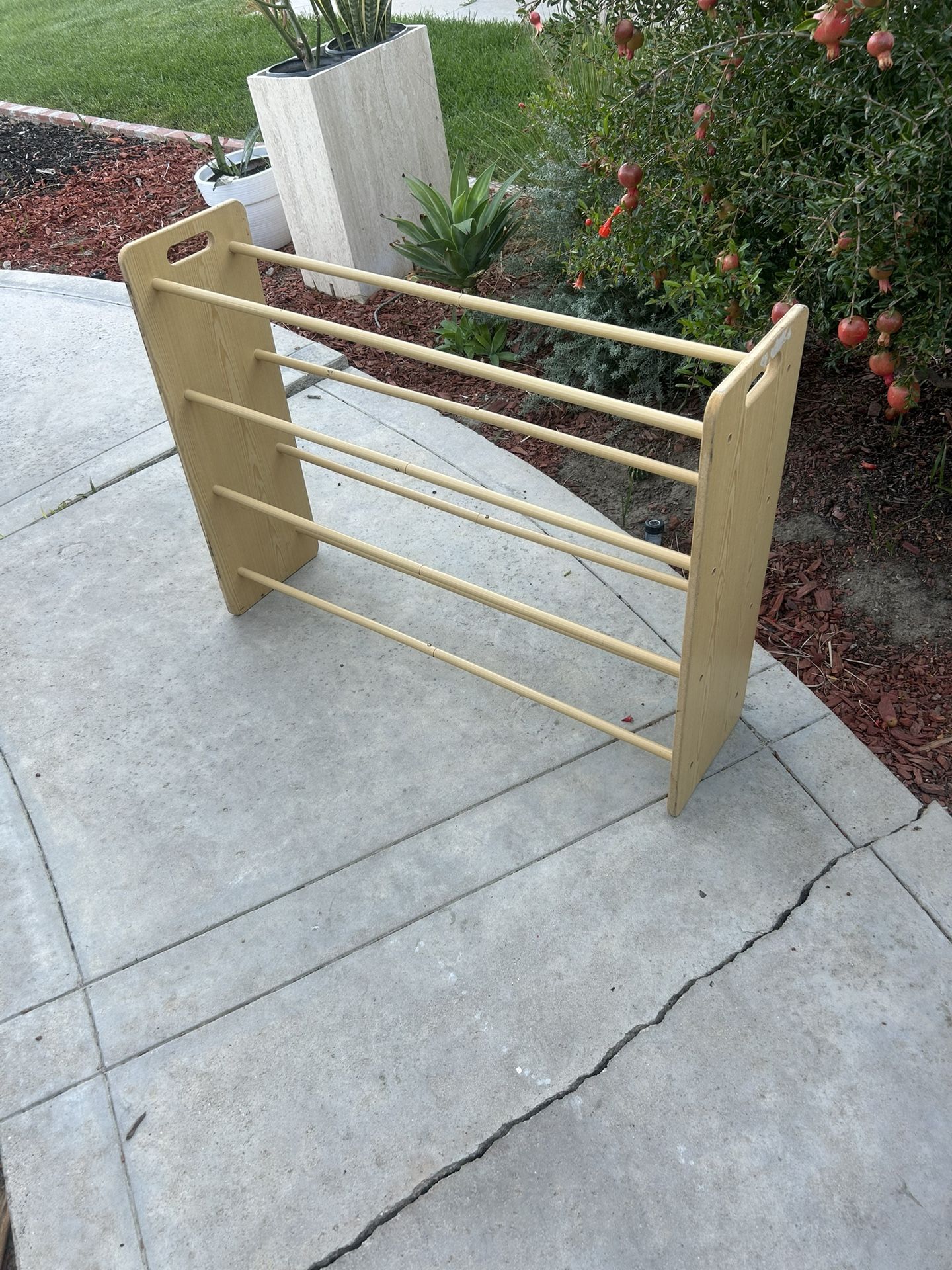 Wooden Shoe Rack