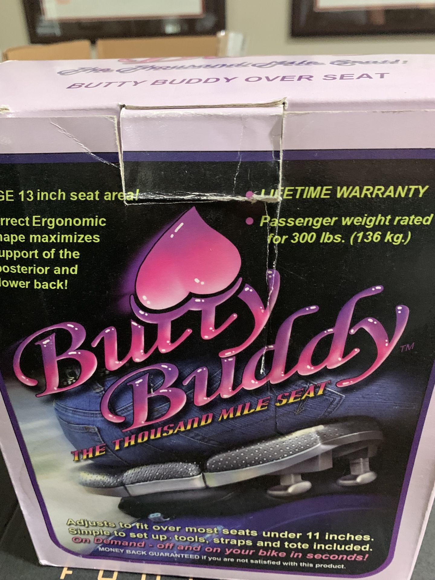 Butty Buddy Motor Cycle Passenger Seat