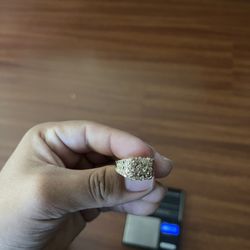 10kt Nugget Ring 