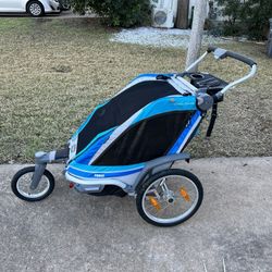 Thule Chariot Chinook Double Jogging Stroller Bike Trailer for