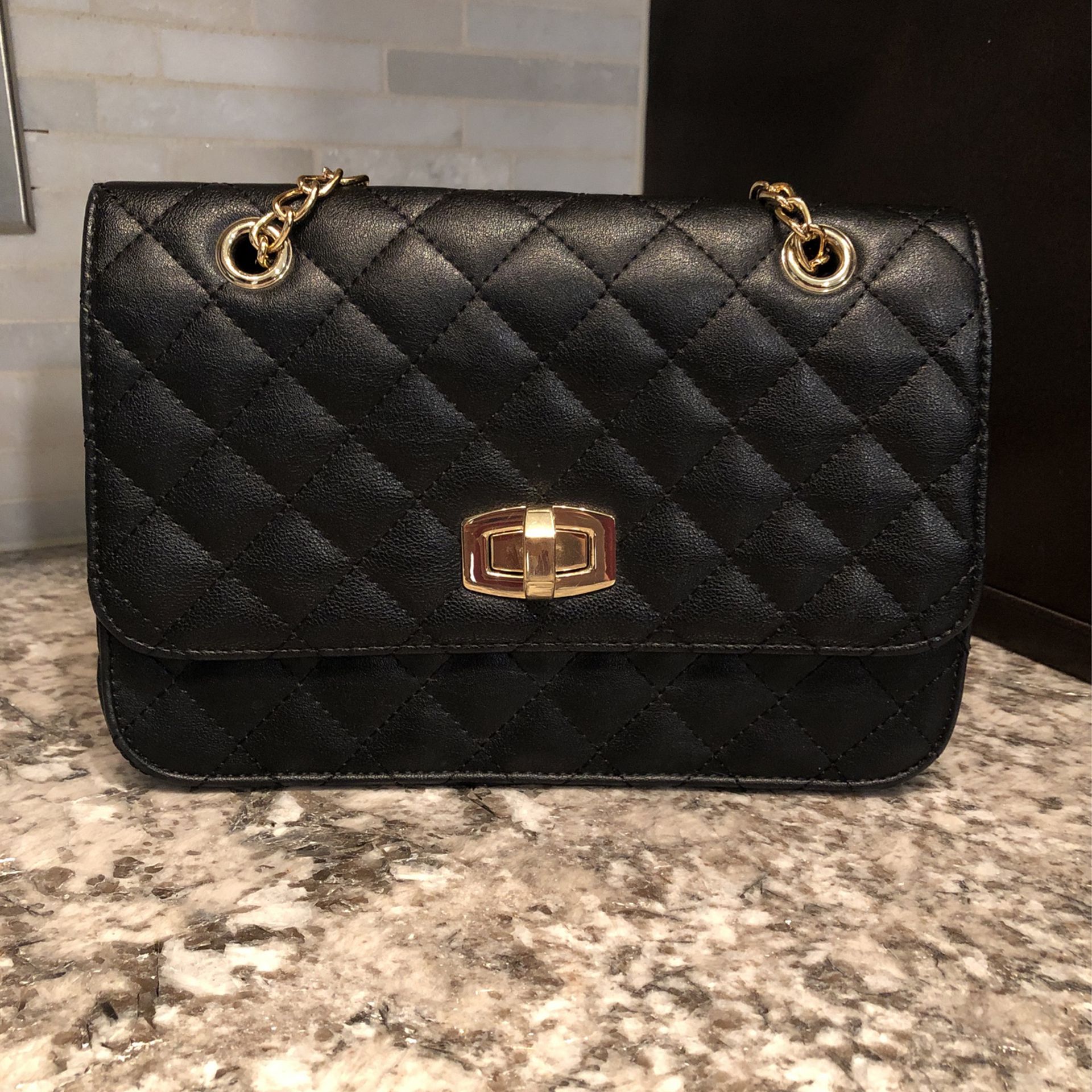 Black And Gold Women’s Purse From Express
