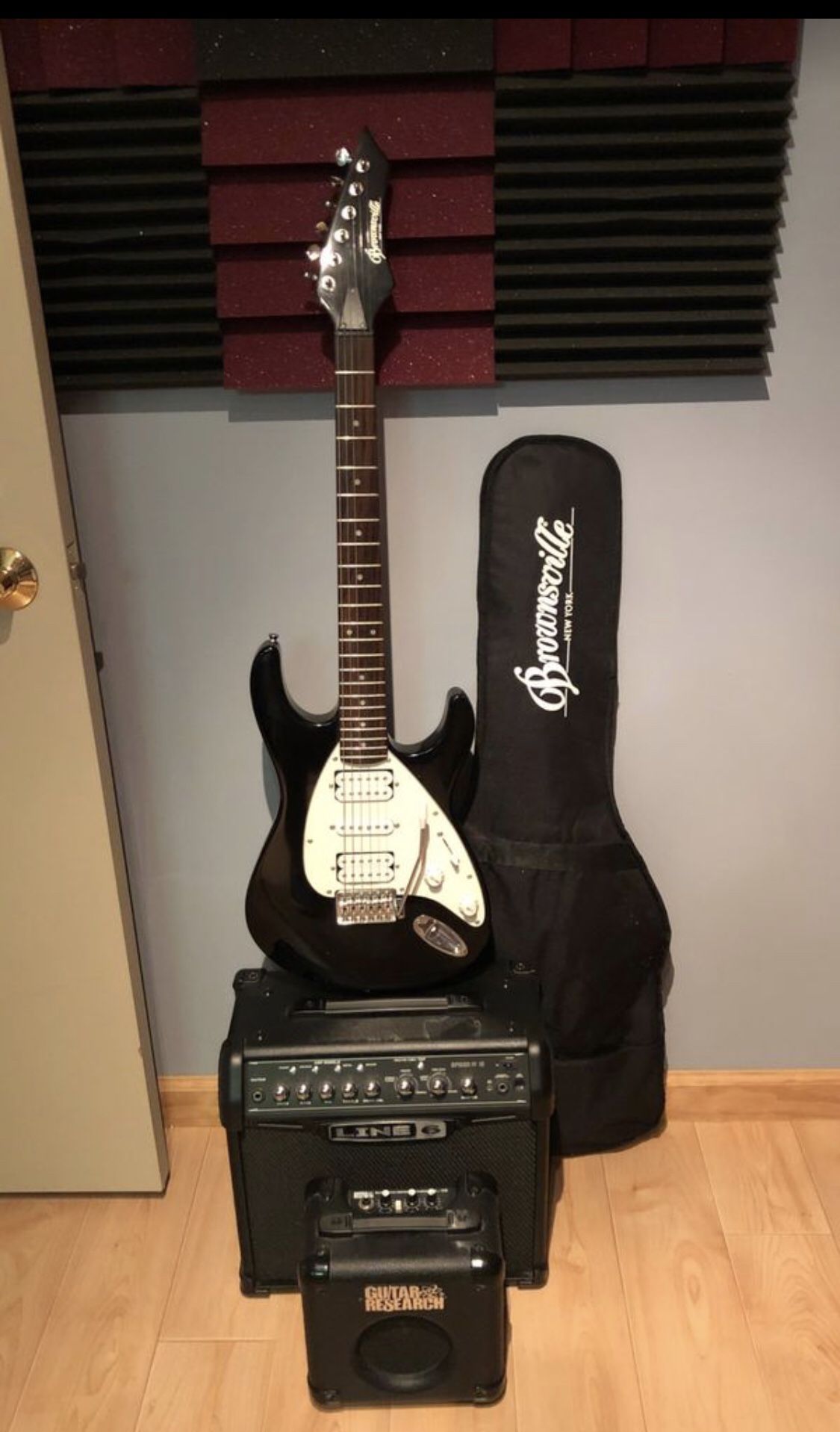 Guitar & 2 amps..