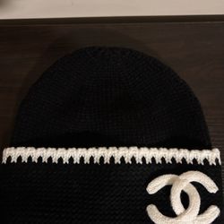 Black And White Chanel Hat 