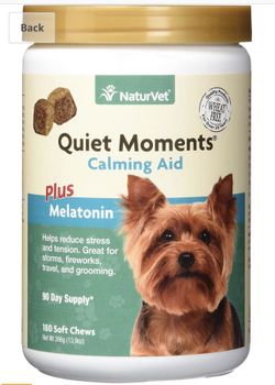 NaturVet Quiet Moments Plus Melatonin