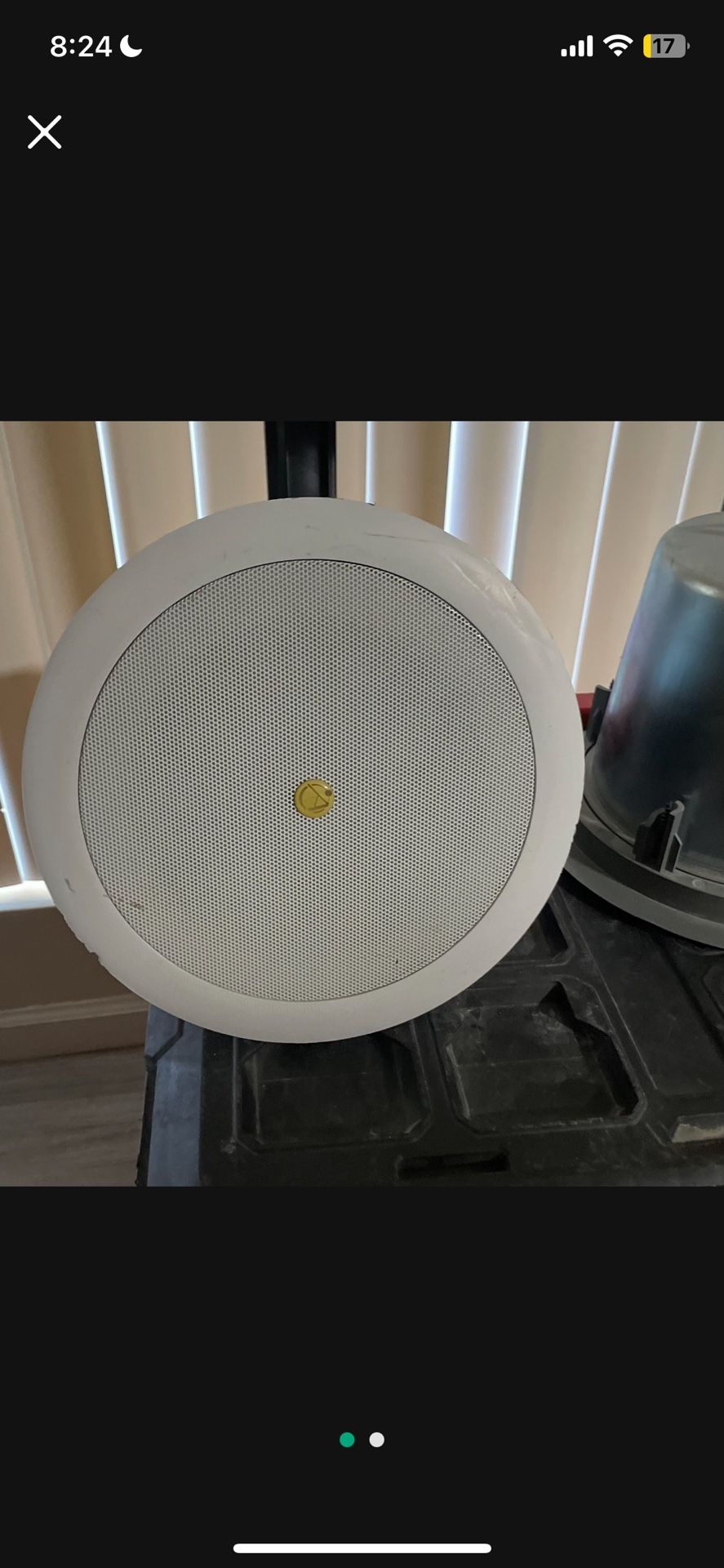 Ceiling Speaker System White