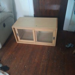 Glass Door Crate My Father Made A Decade Or So Ago Works Lovely 