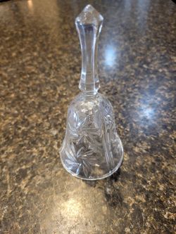 Bell 5" crystal clear bell